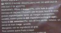Céréales Extra Pepites Kellogg's Chocolat Noisettes - Ingrédients - fr